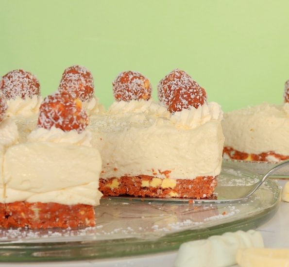 Lolly Log, White Chocolate Cheesecake