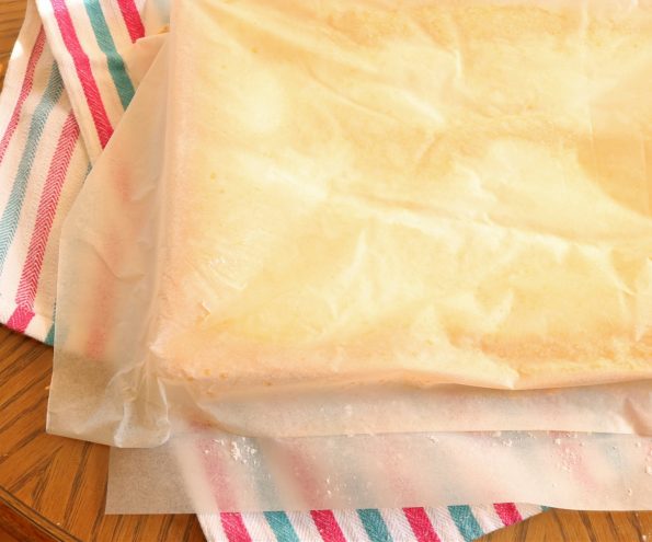 Cherry & Marscapone Cream Pavalova Roll