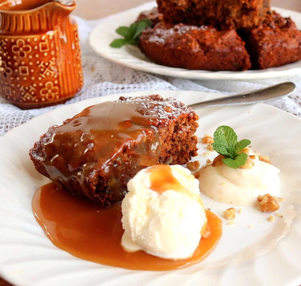 Sticky Date, Toffee Pudding with Butterscotch Sauce |